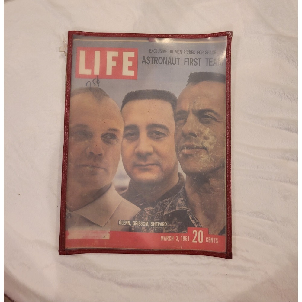 Life Magazine March 3, 1961 Space Astronaut First Team Glenn Grissom Shepard